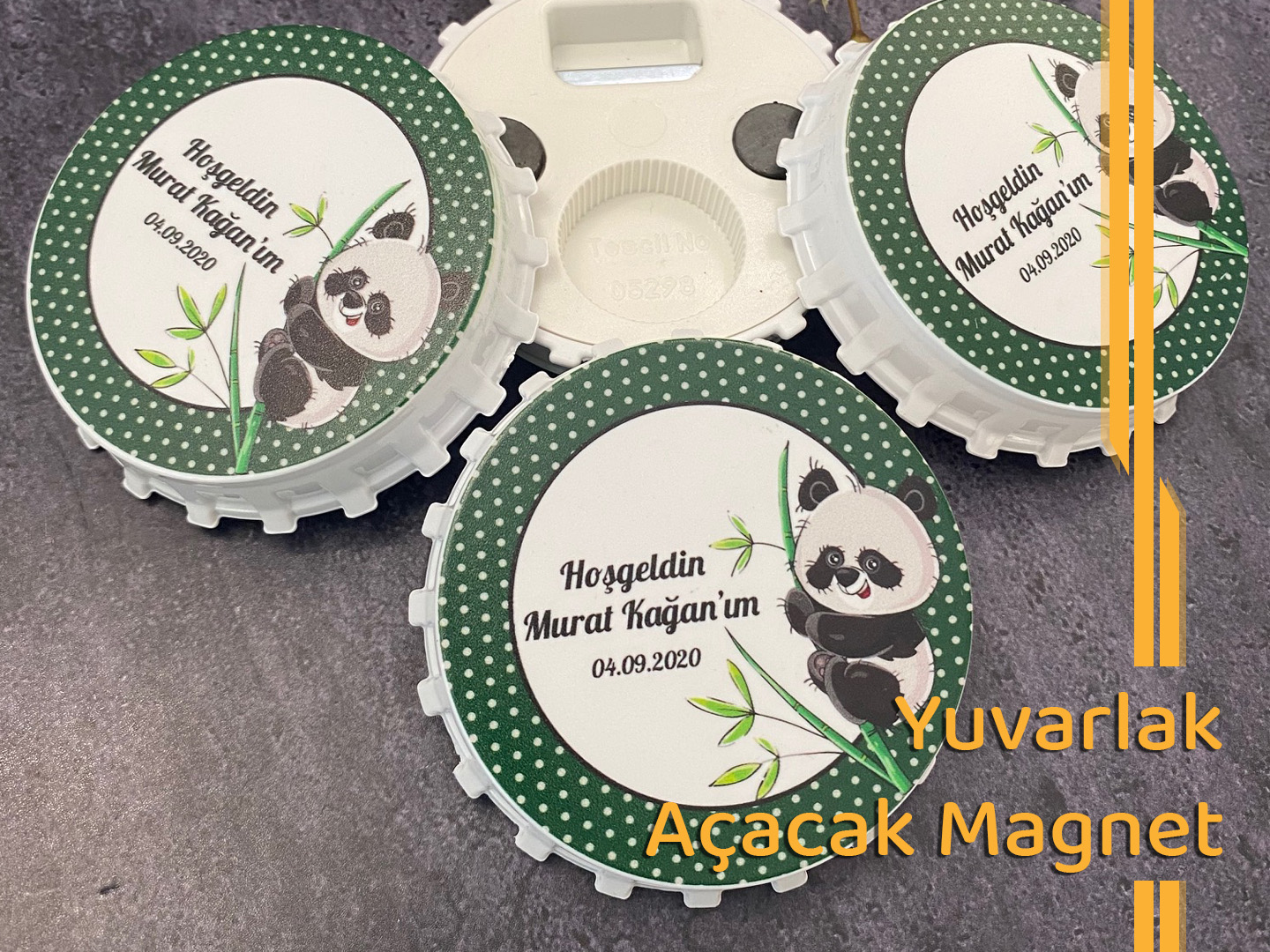 Yuvarlak Açacak Magnet