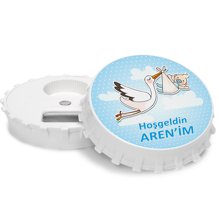 yuvarlak acacakli magnet - leylek