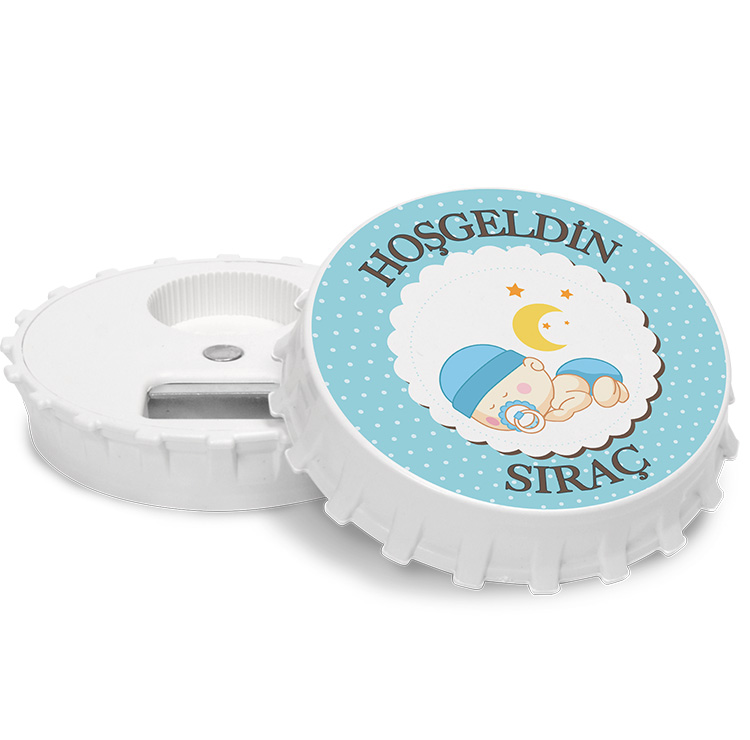yuvarlak acacakli magnet - emzikli bebek