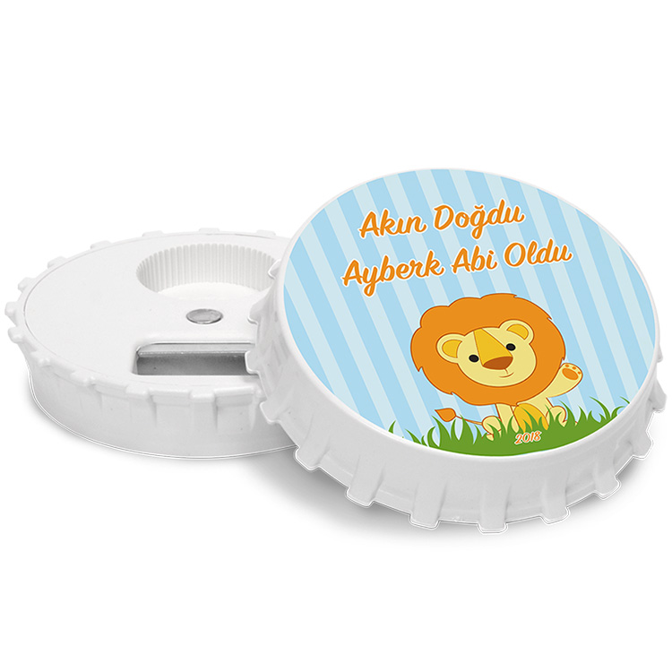 yuvarlak acacakli magnet - aslan