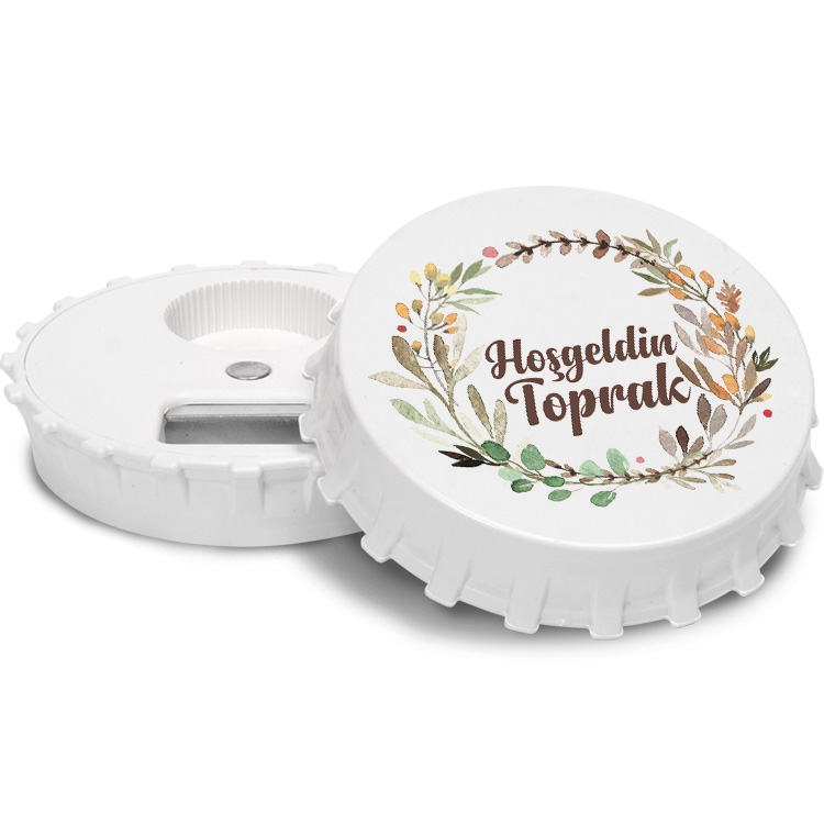 yuvarlak acacakli magnet - dal yaprak