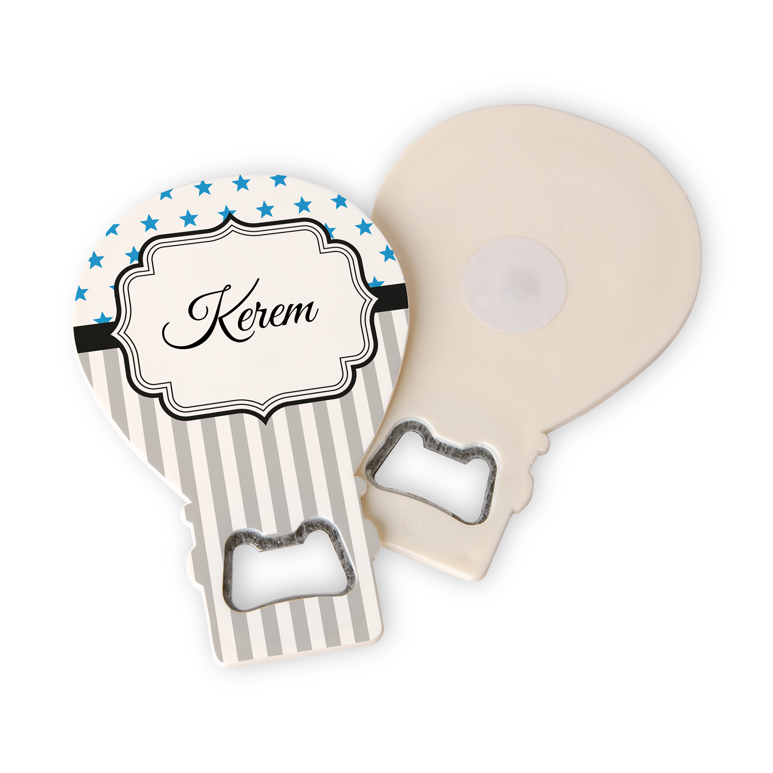 balon acacakli magnet - yildiz mavi