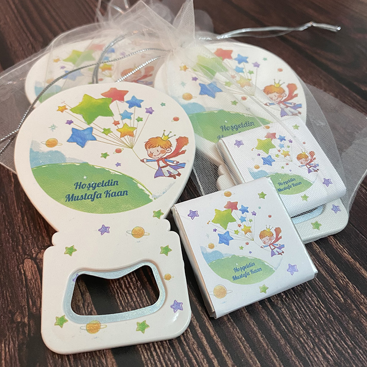 ikili setler  erkek bebek balon acacak  madlen cikolata