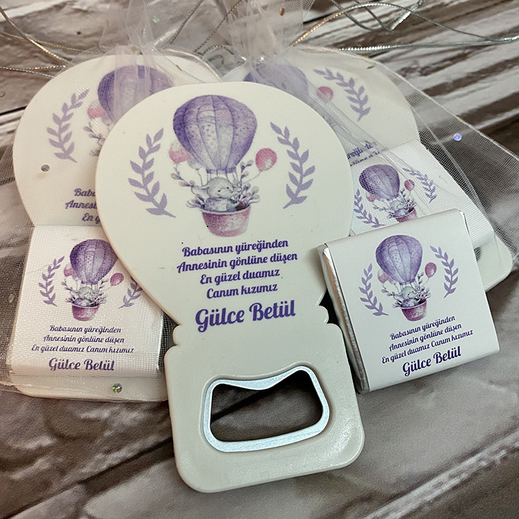 ikili setler  kiz bebek balon acacak  madlen cikolata